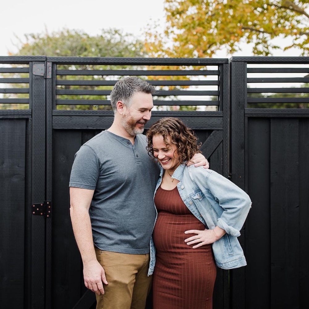 PinkBlush Ribbed Maternity Dress